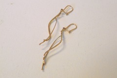 Oorhangers-1-draad-goud